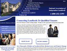 Tablet Screenshot of landlordassociation.com